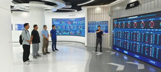 探索產教融合新路徑，信商學院赴樹根互聯調研工業互聯網技術專業建設